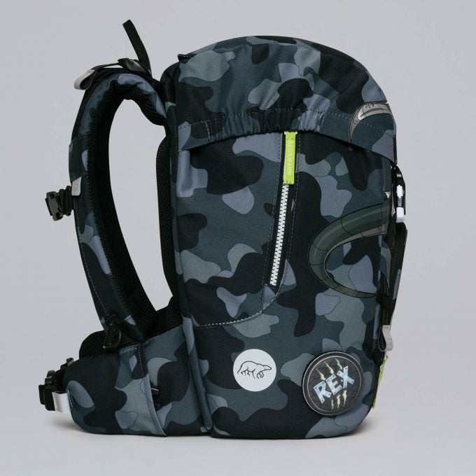 Beckmann Classic Schulrucksack 1st – 6-teilig – Camo Rex