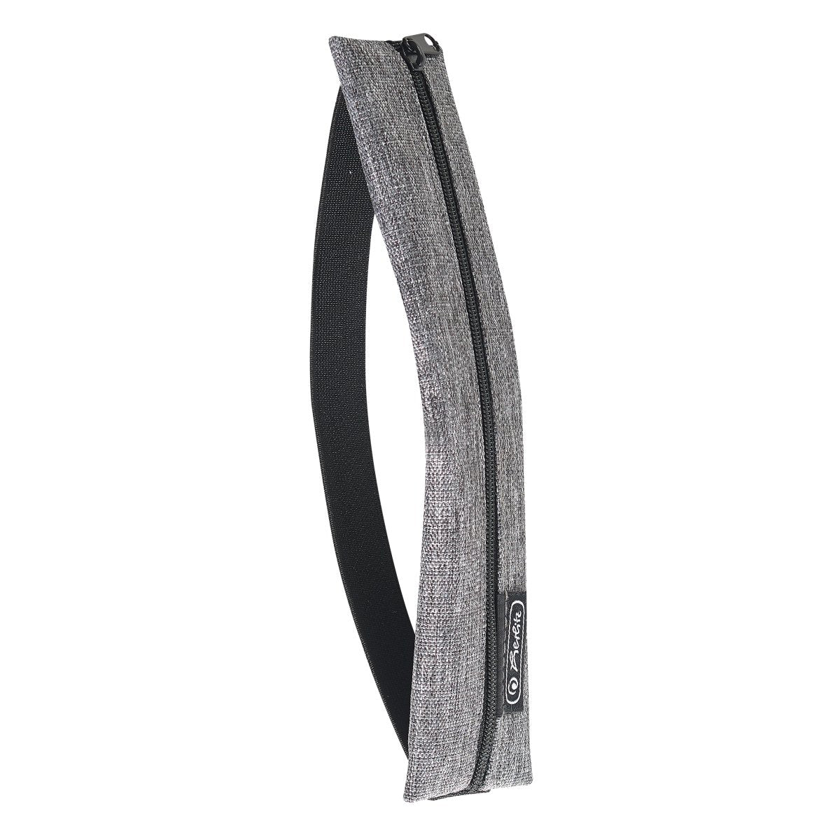 Herlitz Schlamperetui, leer, blau, Textil, 28 × 2,5 × 10,5 cm