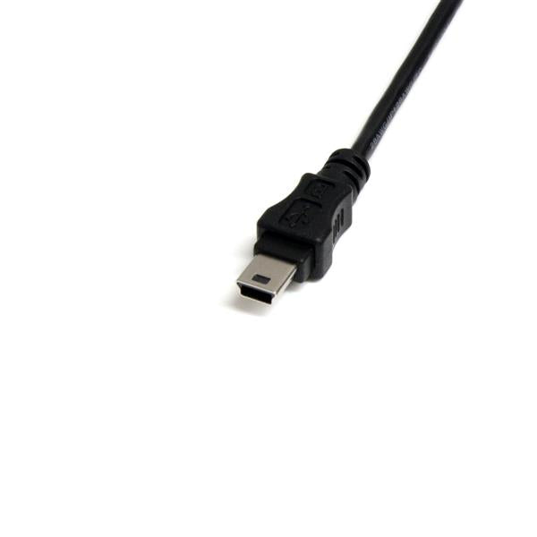 StarTech.com USB-A auf Mini-USB-B Kabel – USB 2.0 (480 Mbit/s) – 0,3 m – Schwarz