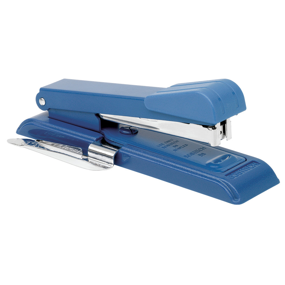Bostitch B8 Hefter, 26 Blatt, Integrierter Klammernentferner, Geschlossene Heftung, Einlegetiefe 65 mm, Blau