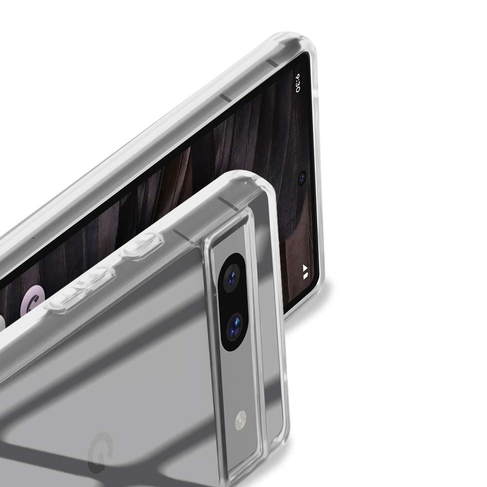 Nevox – Backcover – für Google Pixel 8A – Transparent – TPU/PC, stossgeschützt