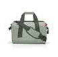 Reisenthel Umhängetasche Allrounder M – 18 l, Polyester, Twist Sage, 40 × 33,5 × 24 cm