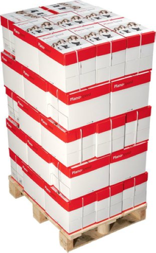 Plano Kopierpapier – A4 – 80 g/m², hochweiss – für Laser/Kopierer – FSC, EU Ecolabel – 100000 Blatt