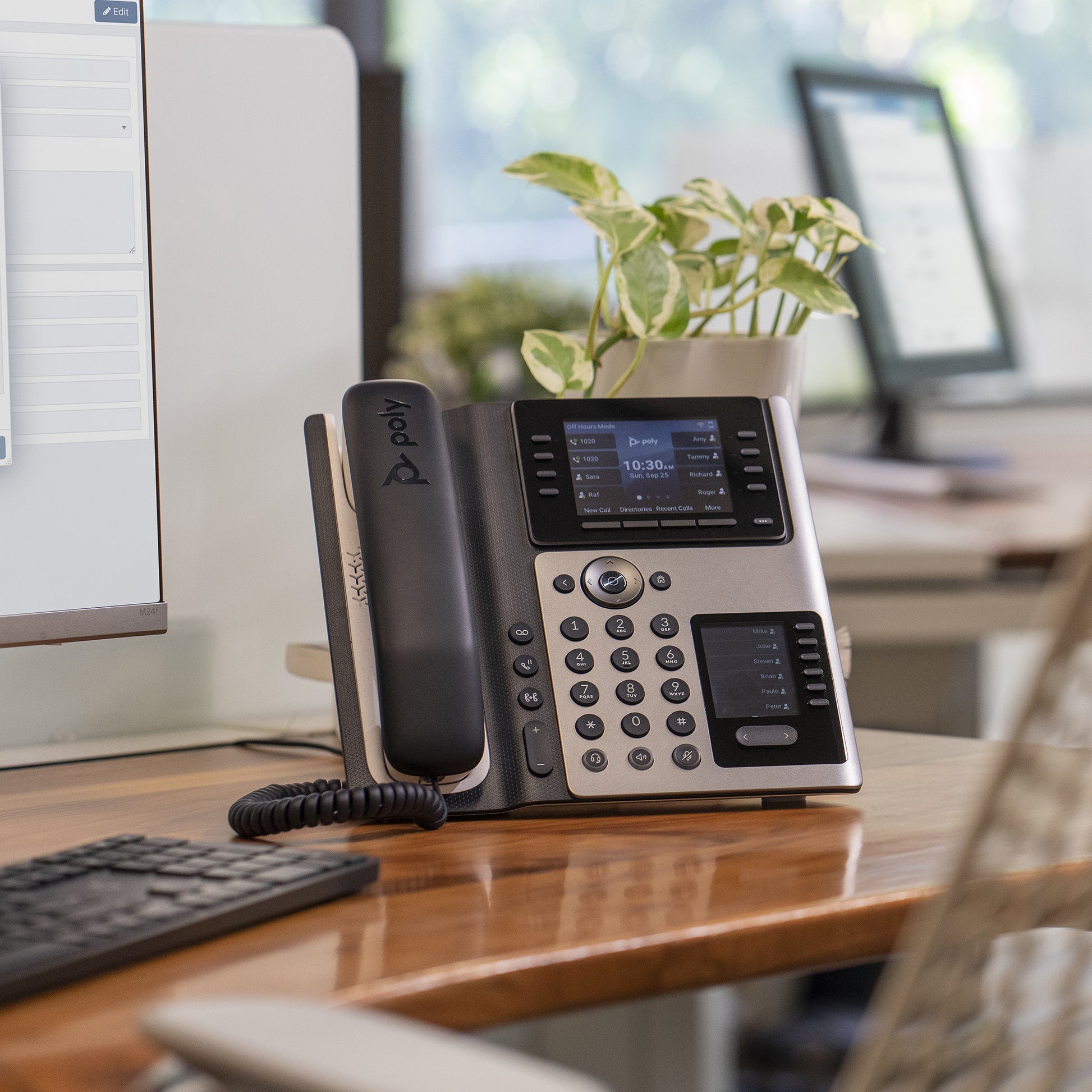 Poly Edge E400 – IP-Telefon, PoE