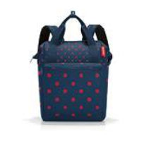 Reisenthel City Rucksack allrounder R – 12 l, Polyester – Blau, 250 × 400 × 170 mm