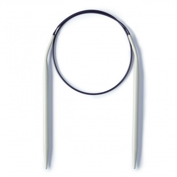 Prym Rundstricknadel Grau – 4,5 mm, 40 cm, Aluminium