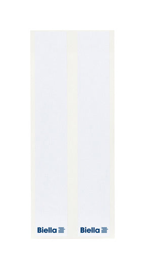 Biella Schuletiketten – 24×143 mm, 10 Stk, 5 Bogen, Papier, permanent haftend