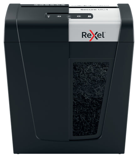 Rexel Secure MC4 – Aktenvernichter, DIN P-5, Mikroschnitt 2 × 15 mm, 4 Blatt, 14 l, A4