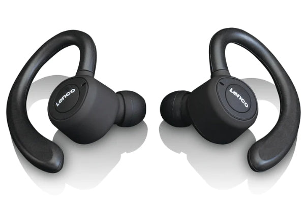 Lenco EPB-460 TWS In-Ear – Stereo, Qi-Ladecase, Schwarz, BT 5.0