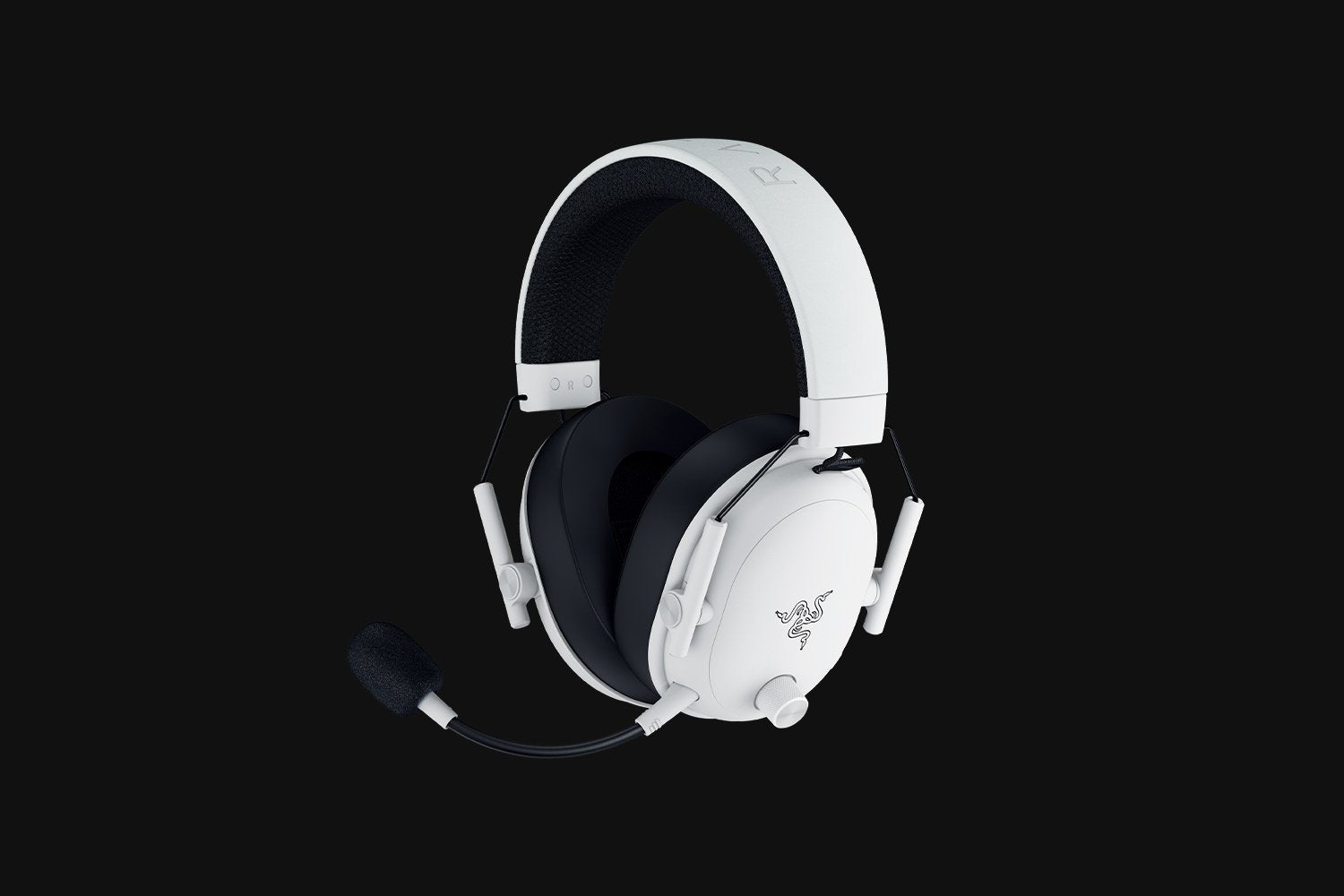 Razer BlackShark V3 – Over-Ear Gaming-Headset – Bluetooth, Surround-Sound – Weiss – für PS5/PS4/PC