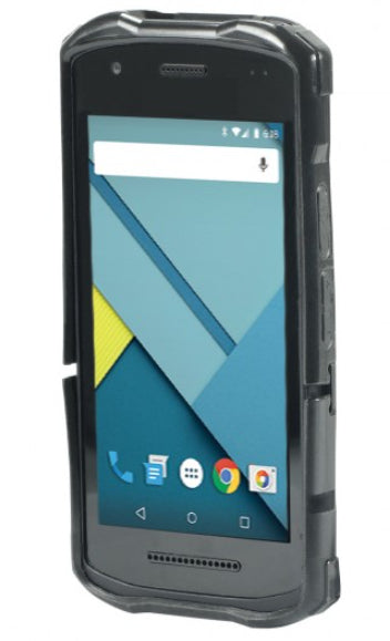 Mobilis Backcover – für Dolphin CT60/CT50, TPU, Schwarz, mit Handschlaufe und Stift
