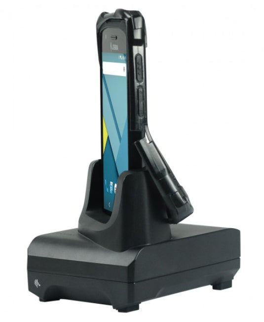 Mobilis Folio – für Zebra TC51/TC52/TC56/TC57 (Auswahl), TPU, schwarz, mit Handschlaufe, Stifthalter