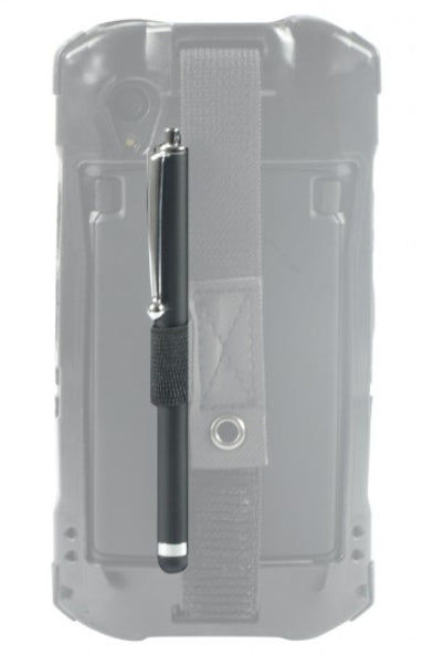 Mobilis Folio – für Zebra TC51/TC52/TC56/TC57 (Auswahl), TPU, schwarz, mit Handschlaufe, Stifthalter