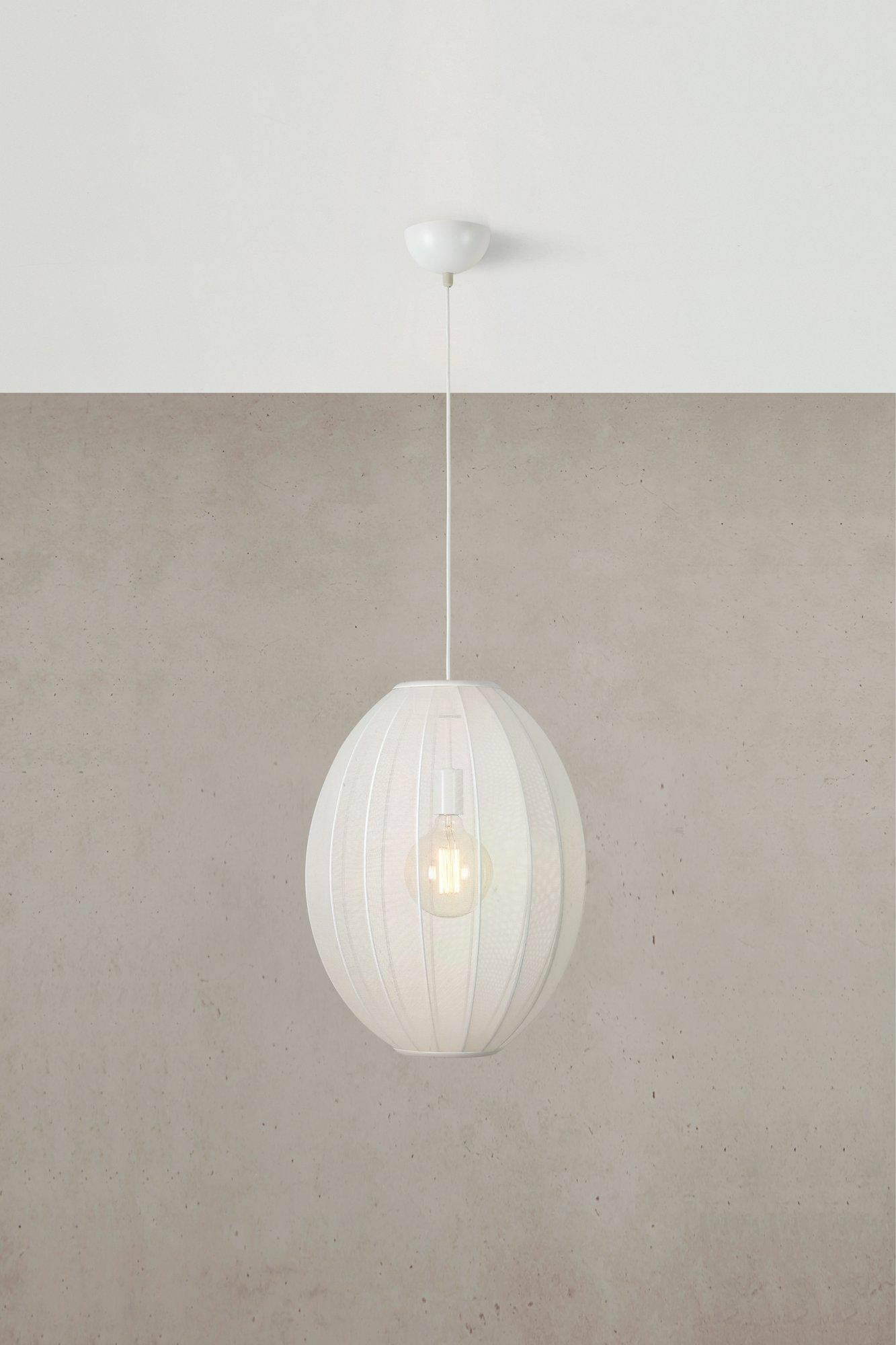 Markslöjd Pendelleuchte Florence – 40,0 × 40,0 × 50,0 cm, 40 W, Neutralweiss, weiss, exkl. E27