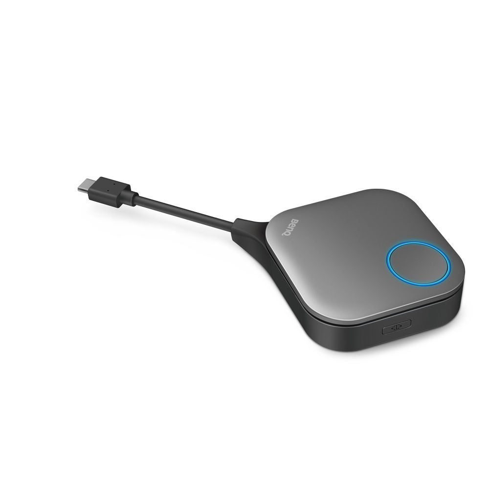 BenQ WDC20C – Drahtloses Präsentationssystem – inkl. 2 Buttons, 1 Host, 1 Kabel, USB-C