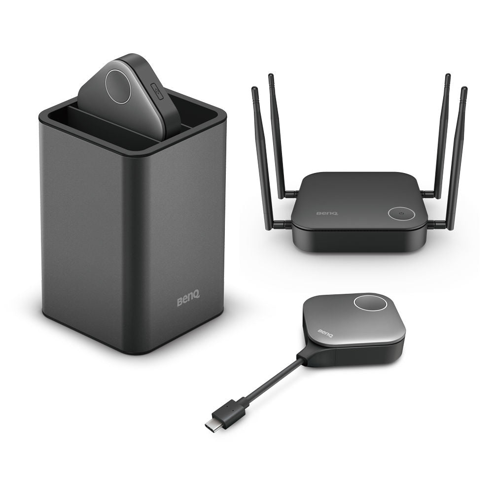 BenQ WDC20C – Drahtloses Präsentationssystem – inkl. 2 Buttons, 1 Host, 1 Kabel, USB-C