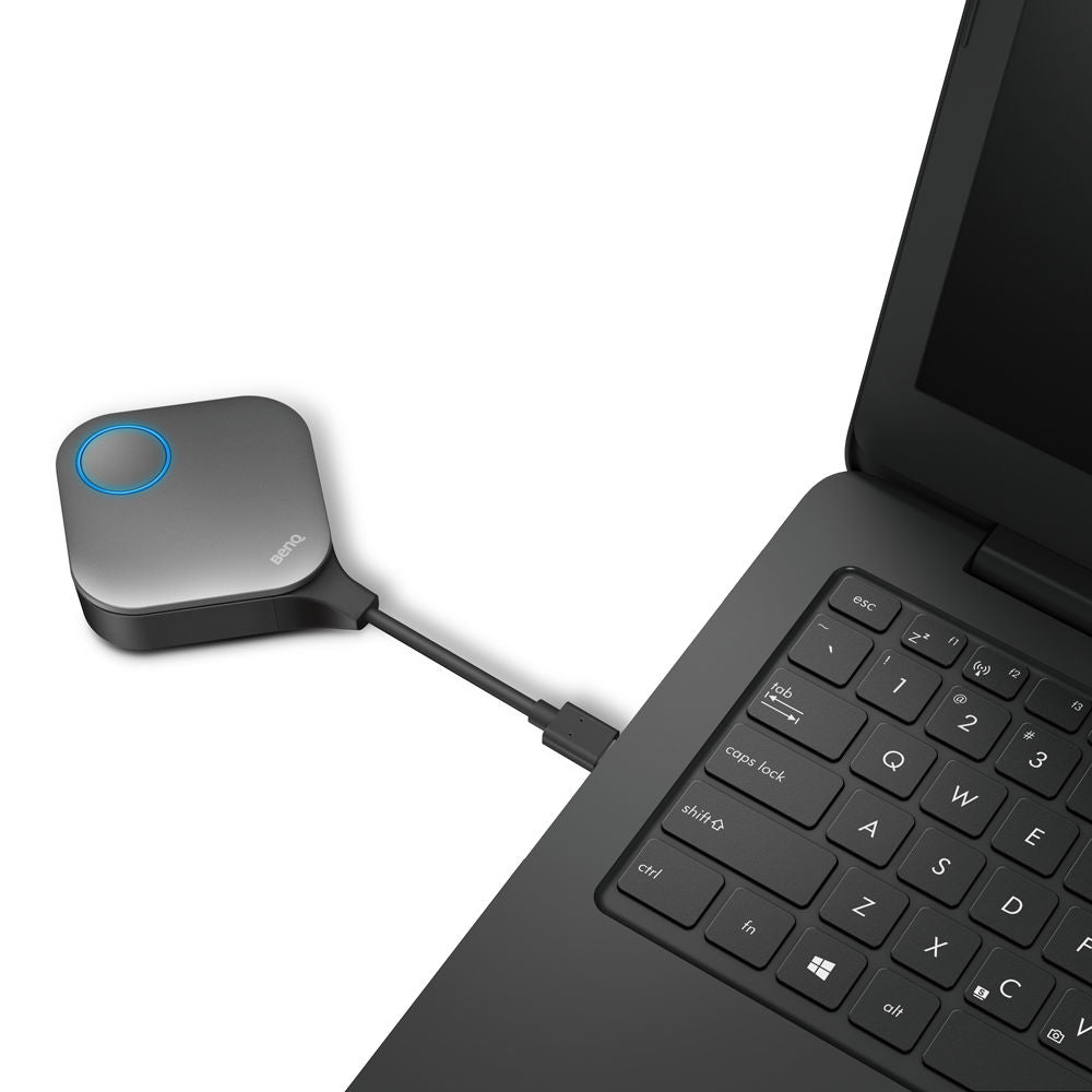 BenQ WDC20C – Drahtloses Präsentationssystem – inkl. 2 Buttons, 1 Host, 1 Kabel, USB-C
