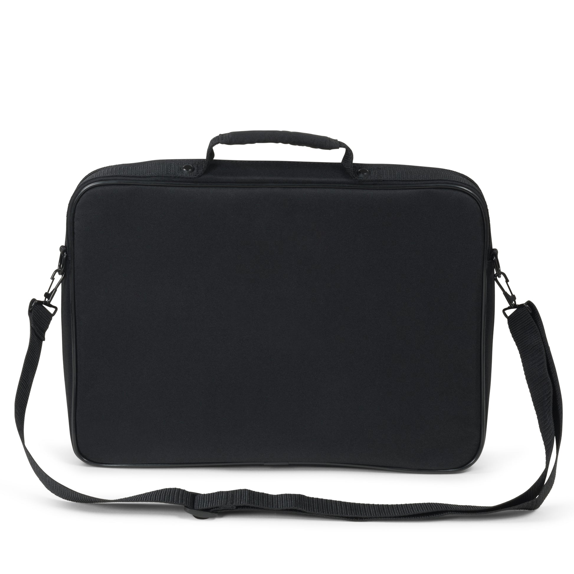 BASE XX Notebook-Tasche – für Notebooks bis 14,1" – Abnehmbarer Schultergurt, Stossfest – Schwarz