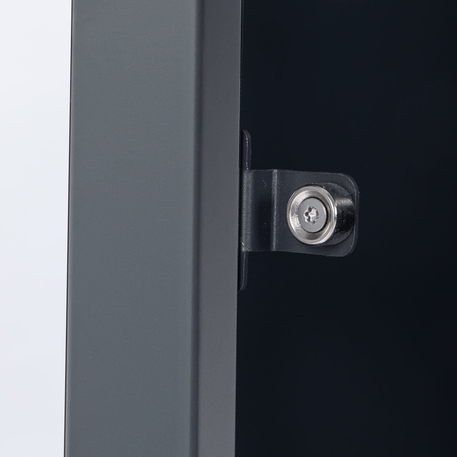 Phoenix Safe Co. Müllcontainer GB1168AWK – Stahl, rechteckig – anthrazit/Eichenholzoptik – mit Deckel