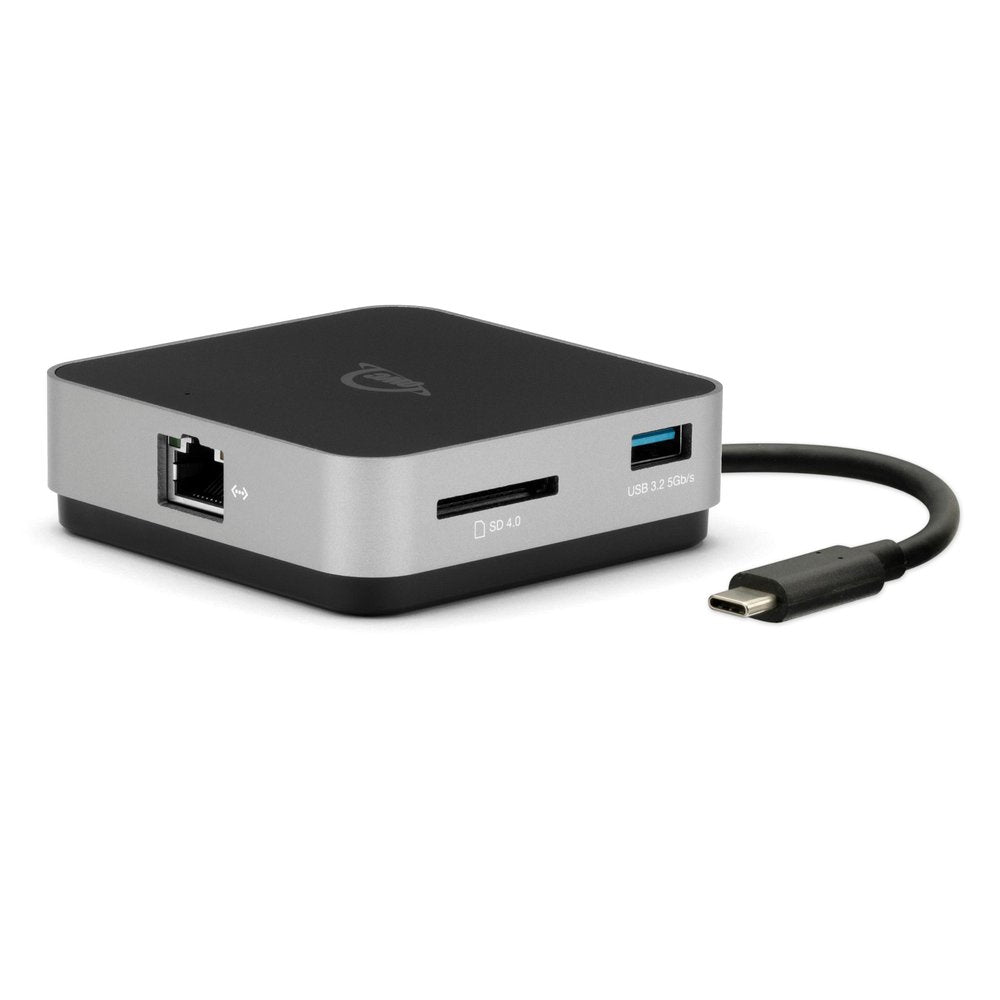 OWC Multiport-Adapter – USB-C, 1× HDMI, 2× USB-A, 1× USB-C, GbE, microSD, für Windows