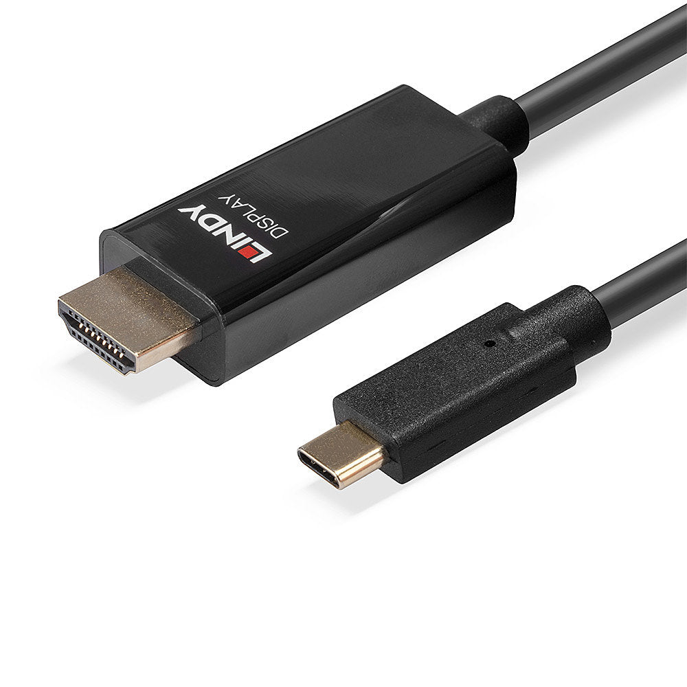 Lindy USB-C auf HDMI Adapter, 5 m, HDR