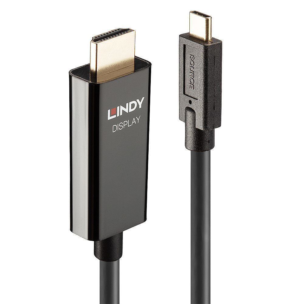 Lindy USB-C auf HDMI Adapter, 4K@60 Hz, 10 m, HDR
