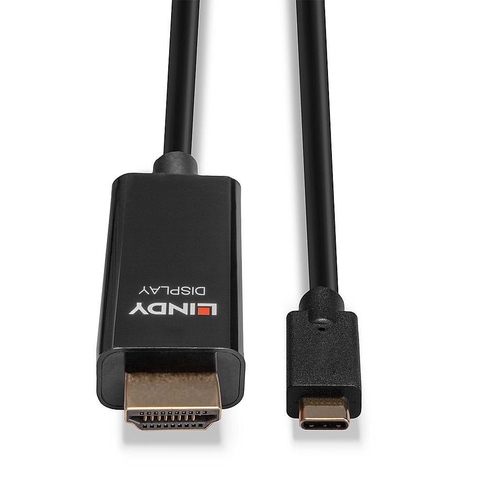 Lindy USB-C auf HDMI Adapter, 4K@60 Hz, 10 m, HDR