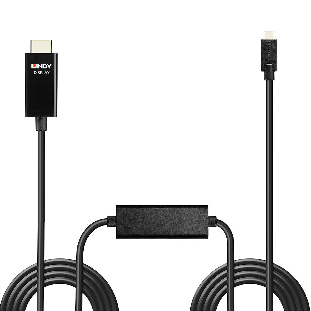 Lindy USB-C auf HDMI Adapter, 5 m, HDR