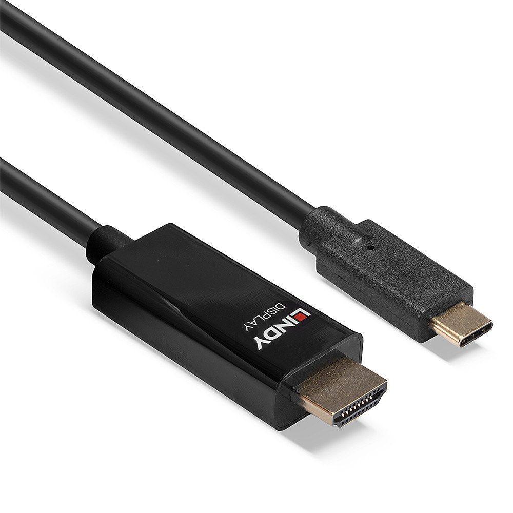 Lindy USB-C auf HDMI Adapter, 5 m, HDR