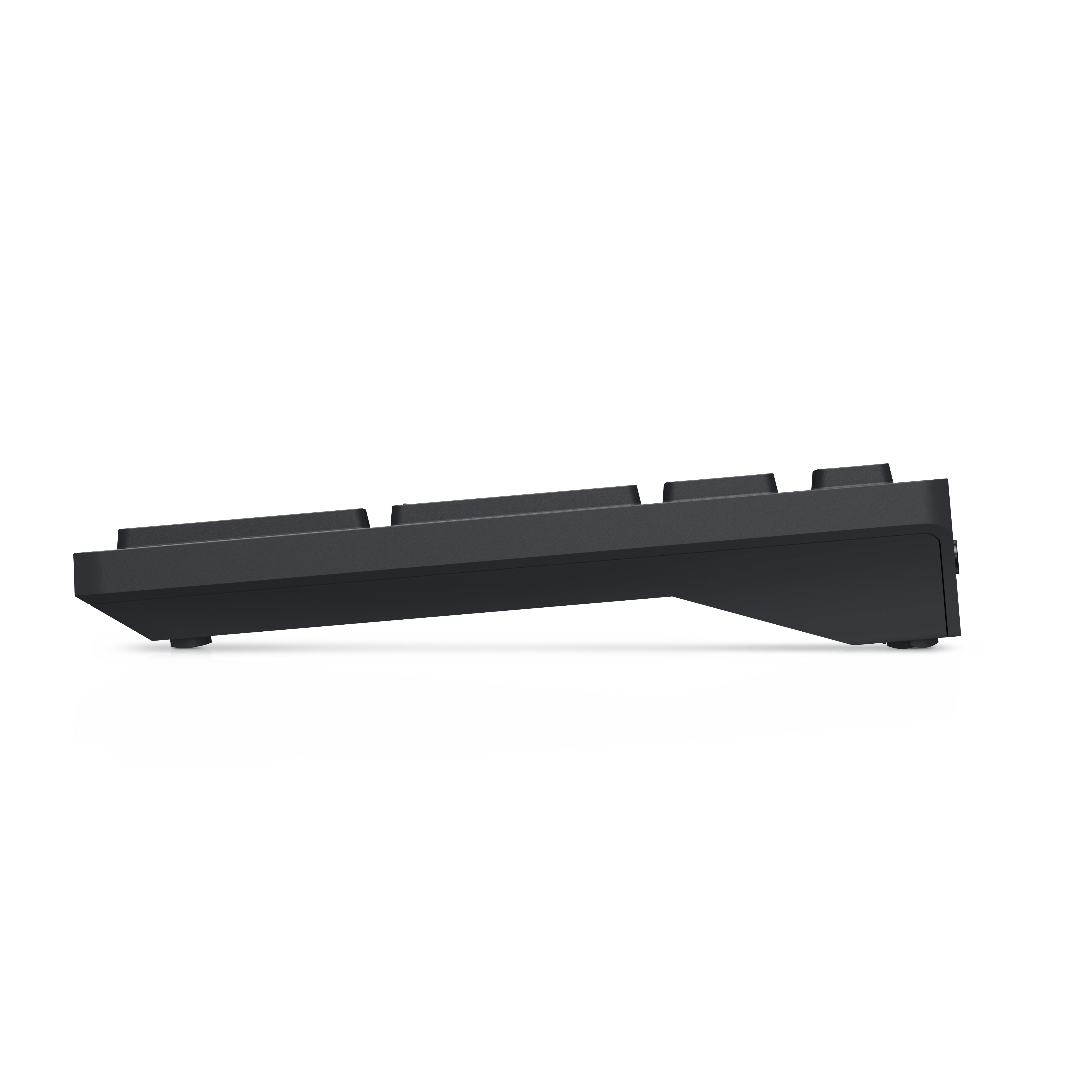 DELL KM5221W – Tastatur, kabellos (2,4 GHz), FR-Layout (FR), Fullsize (mit Ziffernblock), schwarz