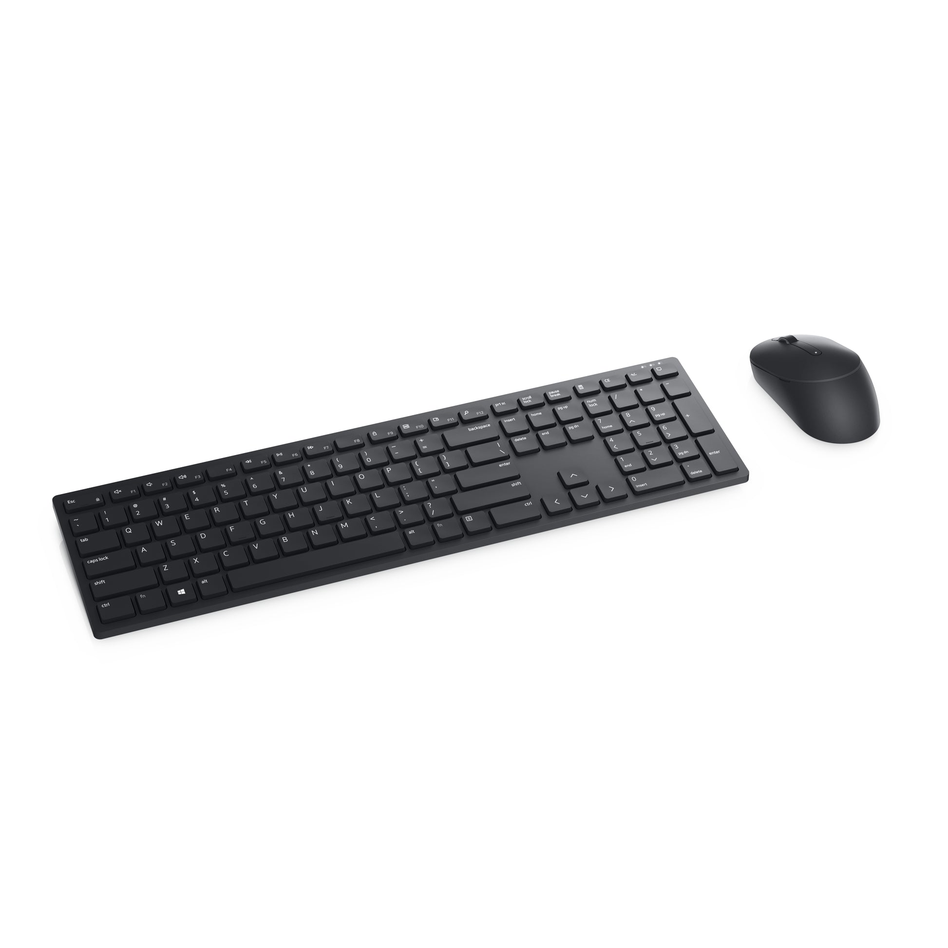 DELL KM5221W – Tastatur- und Maus-Set – 100% – 2,4 GHz – QWERTY (US-INT) – Schwarz