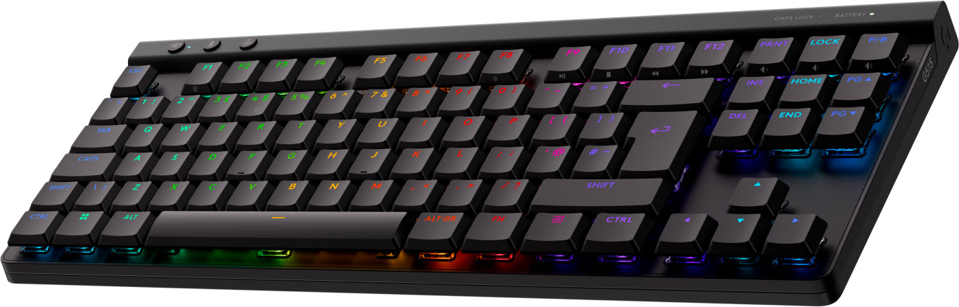 Logitech G G515 LIGHTSPEED TKL – mechanisch – Bluetooth & 2,4 GHz (Nano-Empfänger) – QWERTY (UK-INT) – RGB