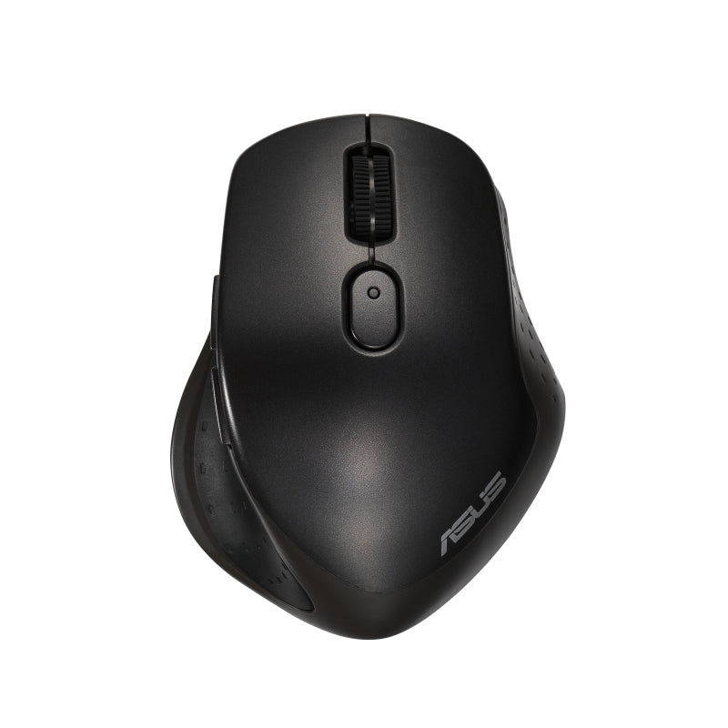 ASUS MW203 – Maus – Kabellos (Bluetooth/2,4 GHz), 2400 DPI, rechts, Schwarz