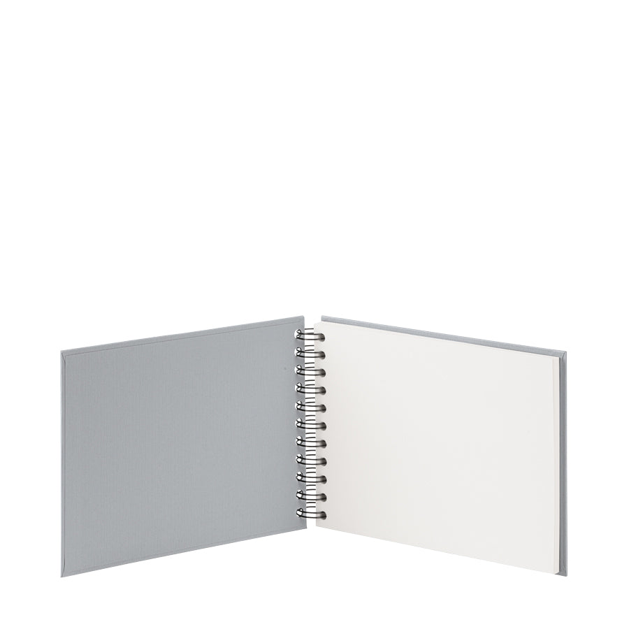 Rössler S.O.H.O. – Fotobuch, Spiralbindung, 40 Seiten, Weiss, 19,5 × 14,5 cm, Grau