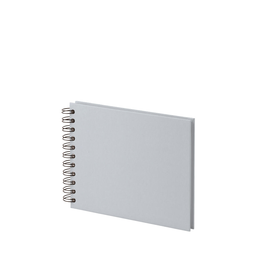 Rössler S.O.H.O. – Fotobuch, Spiralbindung, 40 Seiten, Weiss, 19,5 × 14,5 cm, Grau