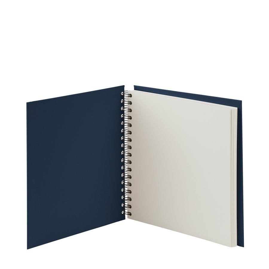 Rössler S.O.H.O. – Fotobuch, Spiralbindung, 60 Seiten, Weiss, 23 × 23 cm, Blau