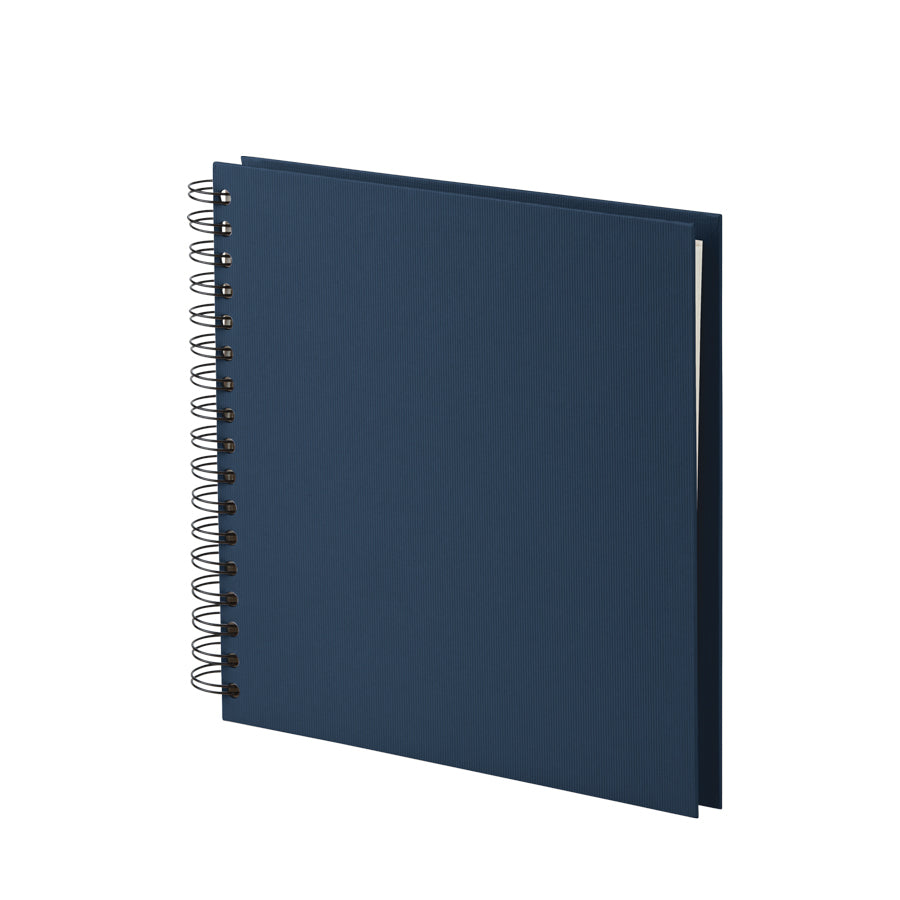 Rössler S.O.H.O. – Fotobuch, Spiralbindung, 60 Seiten, Weiss, 23 × 23 cm, Blau
