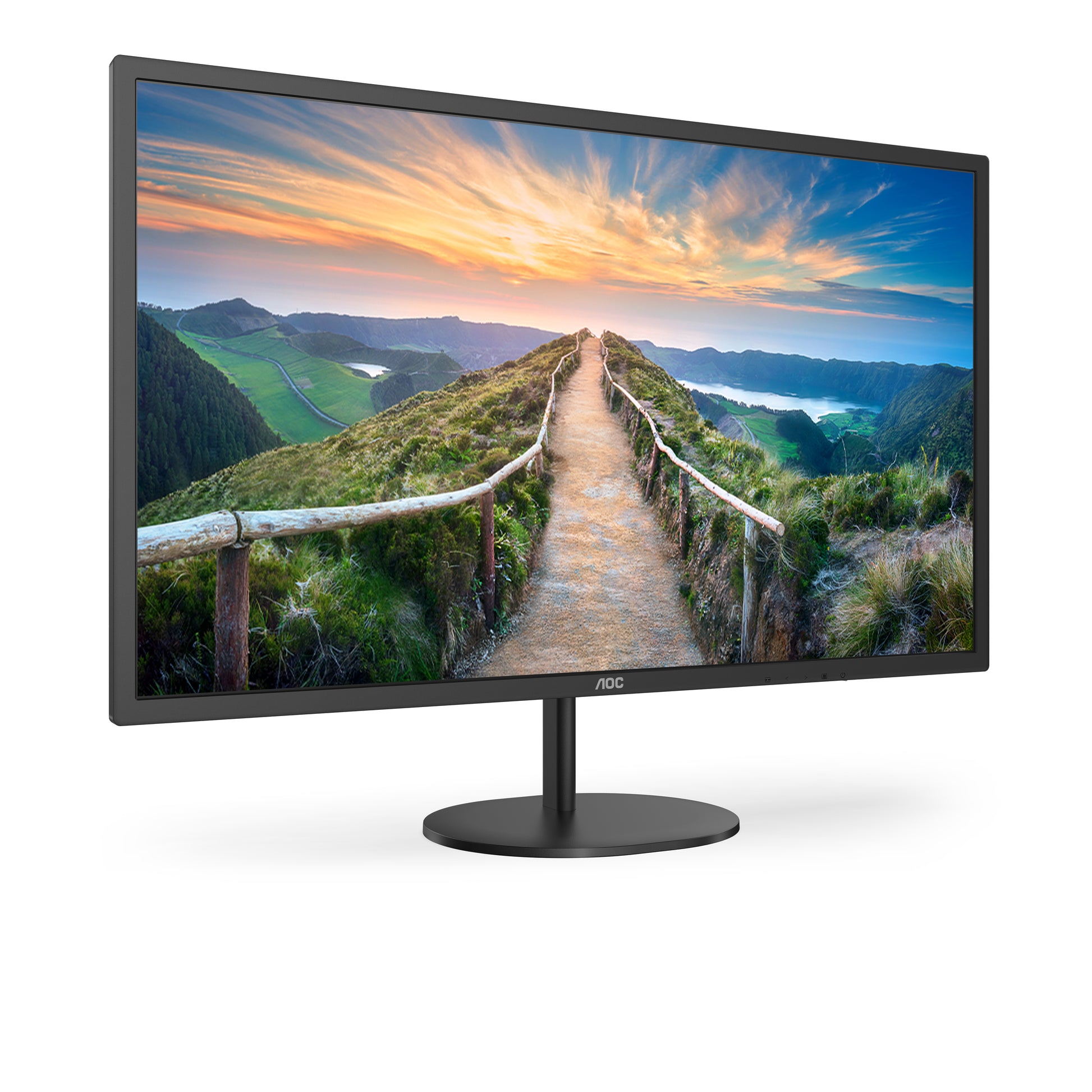 AOC Q32V4 – Monitor, 31,5", IPS, 75 Hz, 250 cd/m², Adaptive Sync, Lautsprecher, VESA 100 × 100, Schwarz