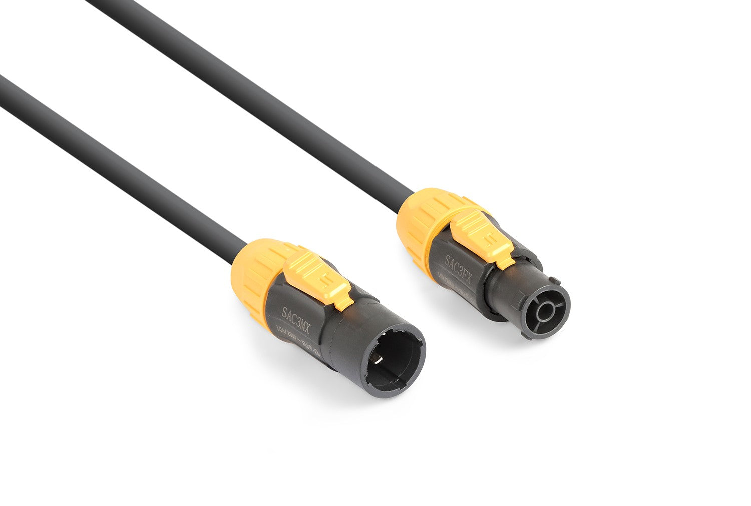Power Dynamics Netzkabel, Powercon auf Powercon, verriegelbar, IP65, 1,5 m, Schwarz, 177.989
