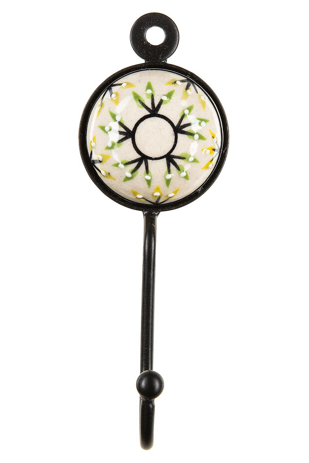 Tranquillo Haken – Keramik – beige – Ø 45 × 130 mm