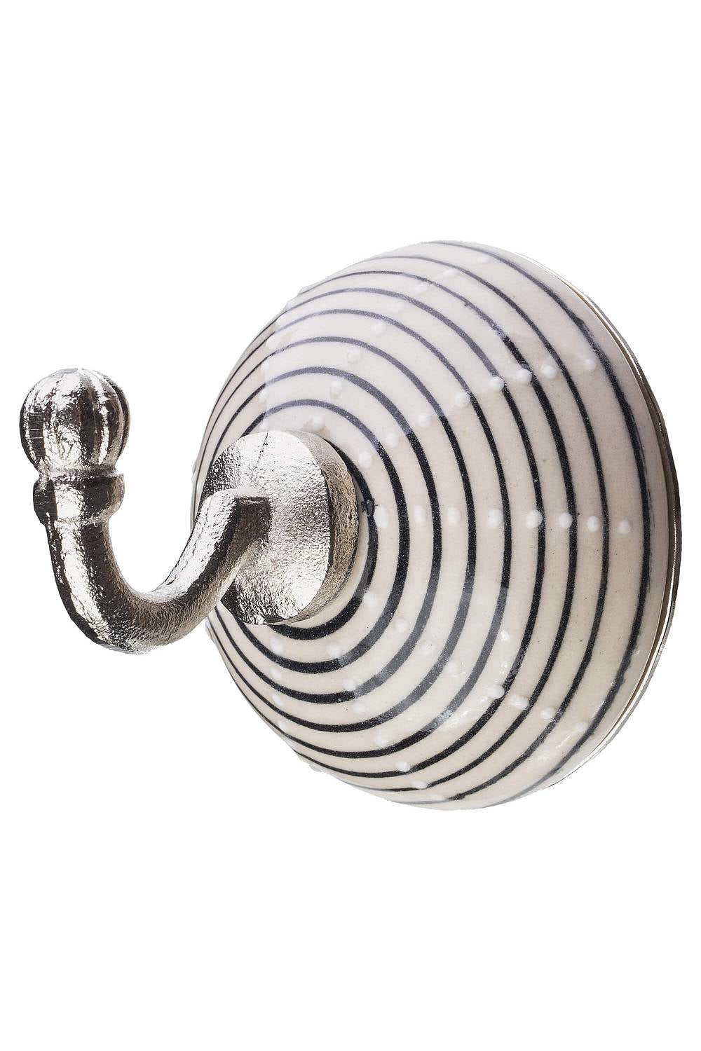 Tranquillo Haken – Keramik – weiss – Ø 60 × H 90 mm