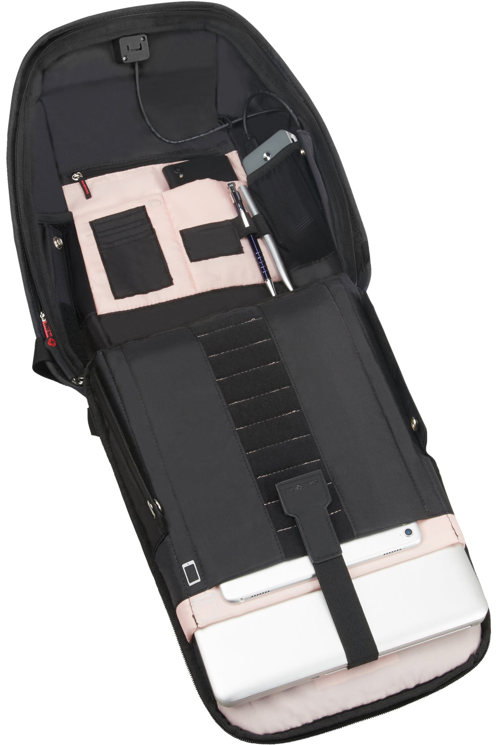 Samsonite Securipak S – Notebook-Rucksack – für 14,1" Notebook, 10 l, rPET, schwarz