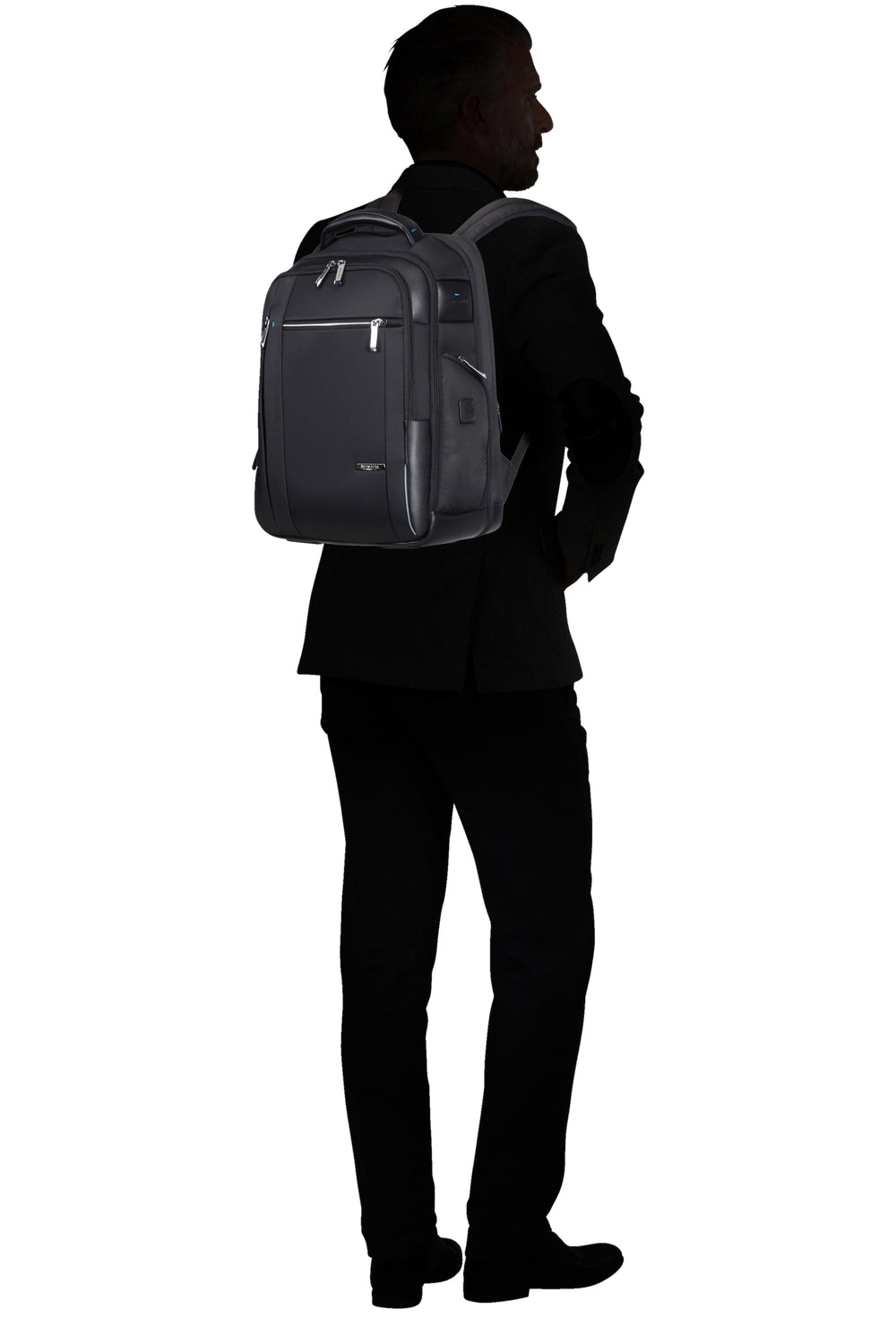 Samsonite Spectrolite 3.0 – Notebook-Rucksack – für 15,6" Notebook, 23–26,5 l, Polyester, schwarz, erweiterbar