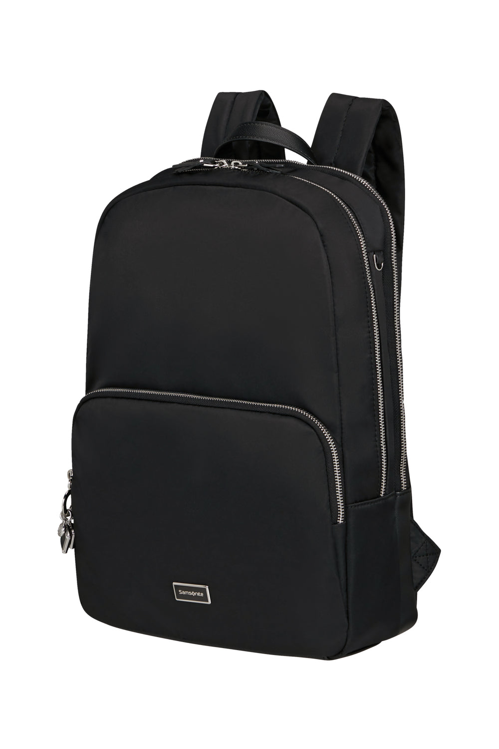 Samsonite Karissa Biz 2.0 Notebook-Rucksack – 13,5 l, USB-Port, Aufsteckfunktion, Nylon, Schwarz
