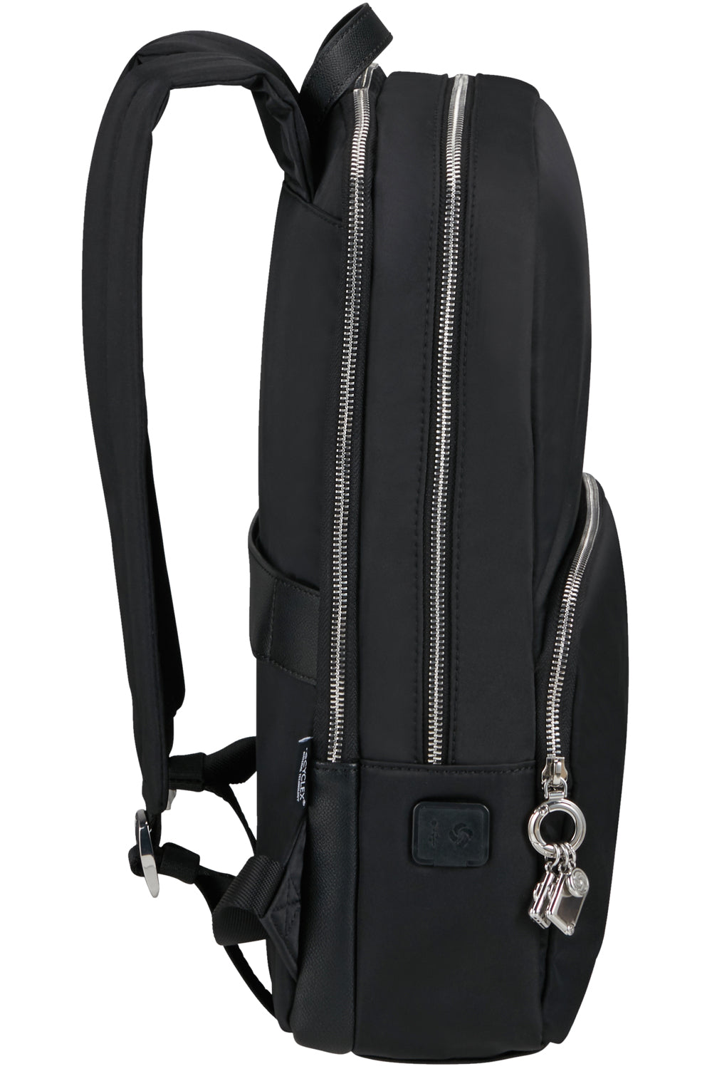 Samsonite Karissa Biz 2.0 Notebook-Rucksack – 13,5 l, USB-Port, Aufsteckfunktion, Nylon, Schwarz
