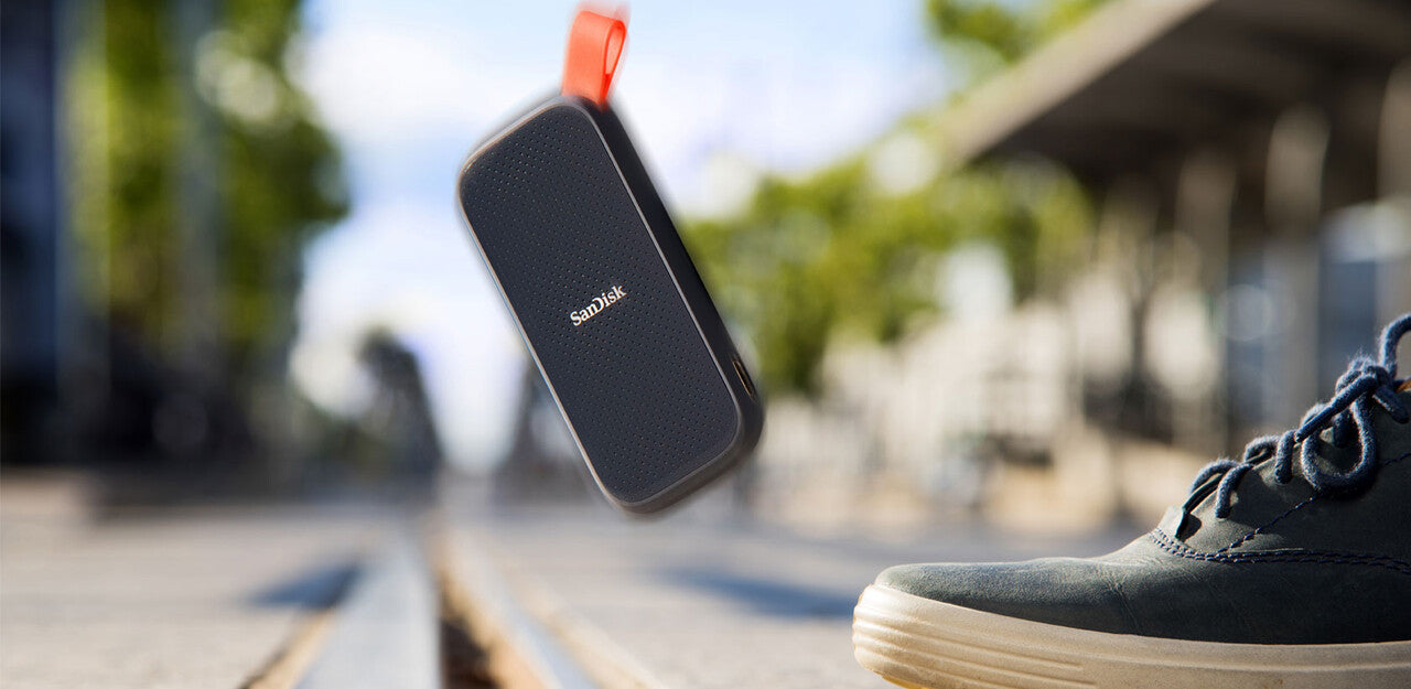 SanDisk Extreme Portable SSD – 3 Jahre Garantie, Sturzfest bis 2 m