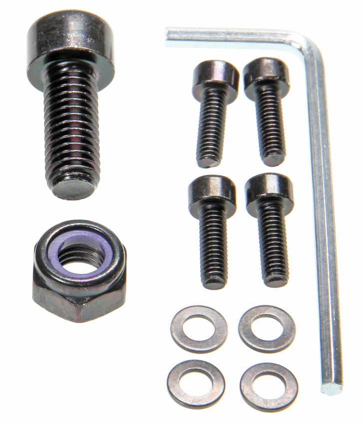 Brodit Bodenplatte, Ø 64 mm – Schwarz, Metall