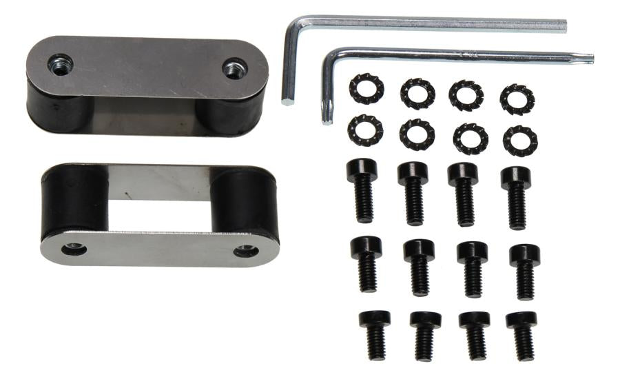 Brodit Vibrationsdämpfer – stossfest, bis 300 g – Schraubbefestigung für drinnen, horizontal/vertikal
