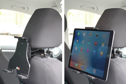 Brodit Fahrzeug-Dock für Navigator, Tablet/UMPC – schwenkbar, Neigung 0–17° – Schwarz