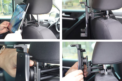Brodit Fahrzeug-Dock für Navigator, Tablet/UMPC – schwenkbar, Neigung 0–17° – Schwarz